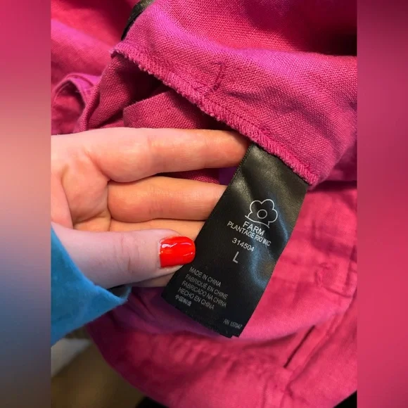 Farm Rio linen pants - Picture 3 of 9